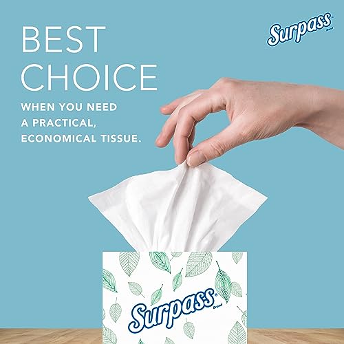 Surpass Facial Tissue, Bulk, 36 Boxes x 90 Tissues (21320)