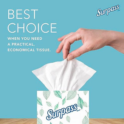 Surpass Facial Tissue, Bulk, 36 Boxes x 90 Tissues (21320)