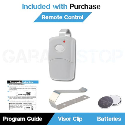 1X Gate Opener Remote for Multi-Code Linear 308911, 300MHz, 10 Dip Switch - color: One