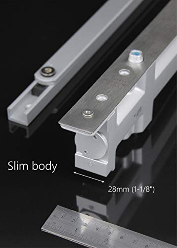 NHN1628U-M Concealed Door Closer, Non-Handed, Heavy-Duty, Up to 88lbs. Doors, Non-Compatible with Larson Door, Dual Speed Control, Invisible Door Closer - size: Spring force 2-3, Up to 88lbs doors