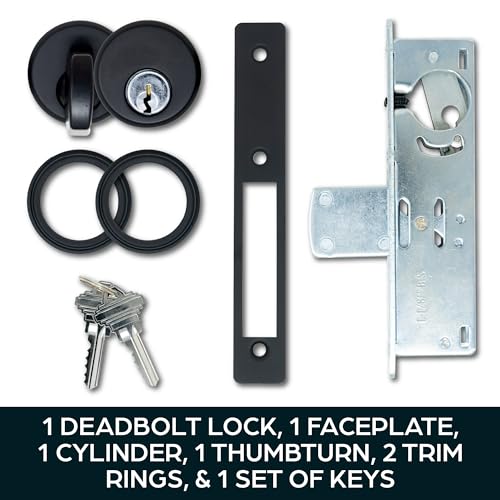 Summit Doorware Mortise Cylinder with Keys Kit for MS1850S Series Locks - size: 1-1/8" Backset