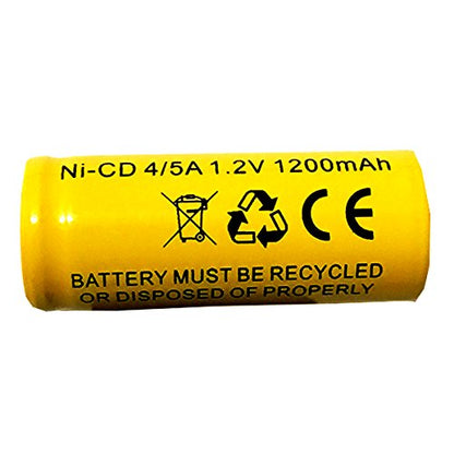 (5 Pack) ELB-1210N ELB-1201N KR-1200AUL KR1100AE KR-1500AUL ELN ELB1201N 1.2v 1200mah Ni-cd Battery for Exit Sign Emergency Light