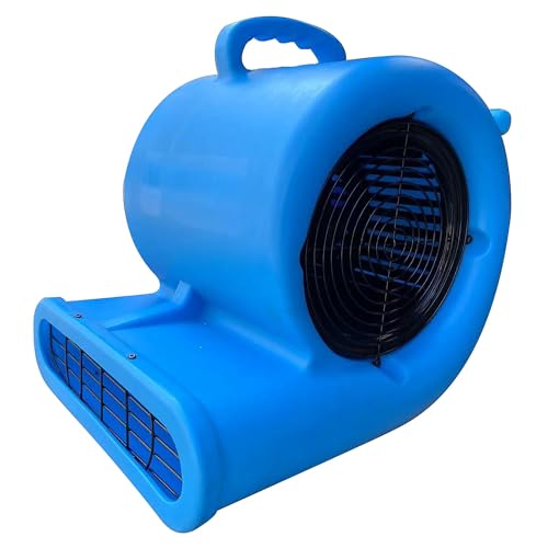 Zoom Blowers 1/2HP Floor Carpet Dryer, 3-Speeds, 2300 CFM, GFCI Outlets