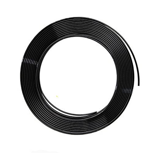 Car Door Edge Guards Black U Shape Moulding Trim Strip Guard Protector - color: Black, size: 32FT