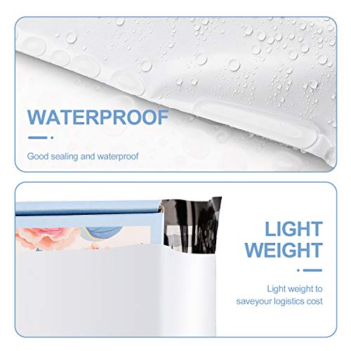 Metronic Poly Mailers 7.5x10.5 100 Pack, Durable Shipping Bags for Clothes - color: White, size: 7.5x10.5 100PC