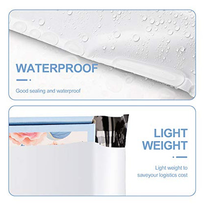 Metronic Poly Mailers 7.5x10.5 100 Pack, Durable Shipping Bags for Clothes - color: White, size: 7.5x10.5 100PC