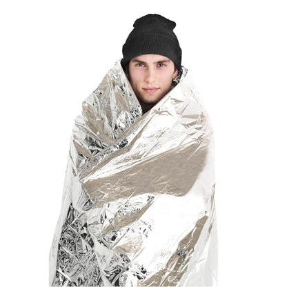 Coghlan's Emergency Thermal Blanket – Lightweight, Waterproof, Heat-Retaining Survival Blanket for Camping, Hiking & Outdoor Adventures