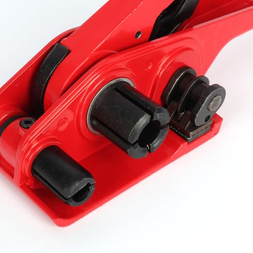 U.S. Solid Heavy Duty Packing Strapping Tensioner Kit, PP Pallet Sealer - color: yellow