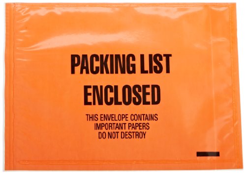 Aviditi 4 1/2 x 6" - "Packing List Enclosed" Envelopes