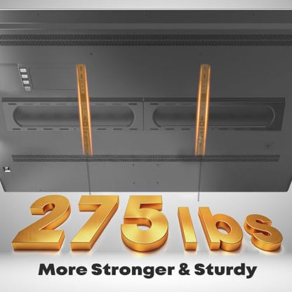 Heavy Duty Fixed TV Wall Mount for 37–140 Inch TVs up to 275 lbs - size: 140 Inch