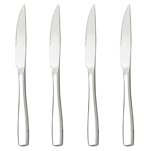 8-Piece Stainless Steel Steak Knives for Chefs Commercial Kitchen