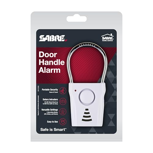 SABRE 110dB Door Handle Alarm