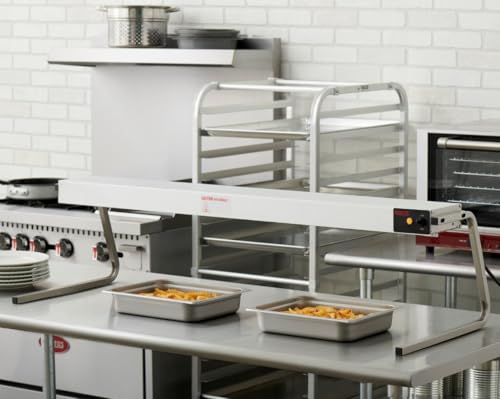 Kratos Commercial Food Warmer Accessory, 48" Countertop Strip Warmer with C-Style Legs, 120V, 1100W (28W-597) - size: 48" C-style legs
