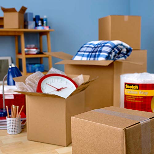 Scotch Heavy Duty Shipping Packing Tape, Clear, Shipping and Packaging Supplies, 1.88 in. x 54.6 yd., 36 Refill Tape Rolls