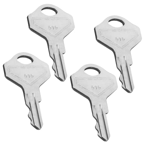 Cash Drawer Key 010R Replacment for M-S Cash Drawer Key 010L or 010 Locks - size: 4 pcs