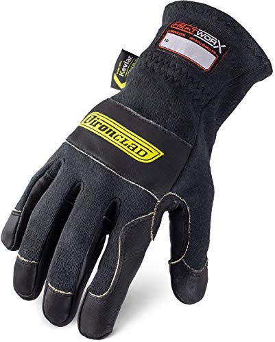 Ironclad HEATWORX HEAVY DUTY FR; Fire Resistant Gloves, handle hot items – up to 600°F (315 °C), (1 Pair), Size XX-Large (HW6XFR-06-XXL) - size: 2X-Large (Pack of 1)