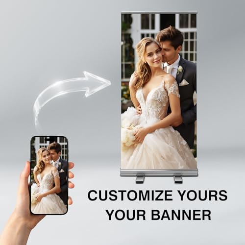 B.B.F MAKE Custom Retractable Banner with Stand for Trade Shows Made in USA
