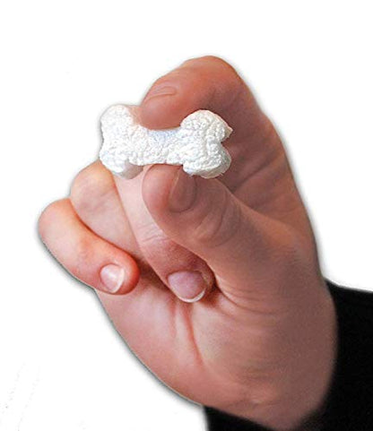 Bubblefast! Brand FunPak Plant Based Biodegradable Packing Peanuts, 1.5 cu ft Bag, Compostable (White Dog Bones) - color: White Dog Bones