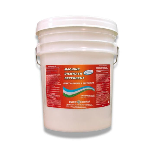Quality Chemical Machine Dishwash Detergent – Low or High Temp Commercial Dishwasher Detergent, Heavy Cleaning and Destaining – 640 oz (Pack of 1) - size: 640 Fl Oz (Pack of 1)