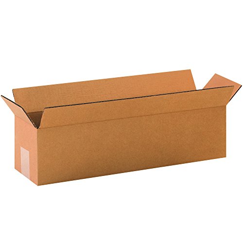 PARTNERS BRAND 20x5x5 Long Corrugated Boxes, Long, 20L x 5W x 5H, Pack of 25 | Shipping, Packaging, Moving, Storage Box for Home or Business, Strong Wholesale Bulk Boxes