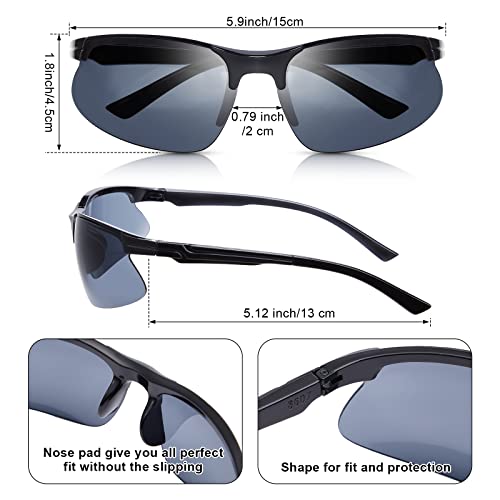 Kathfly 36pcs Safety Glasses Work Scratch Resistant Glasses,Black and White - color: Black and White