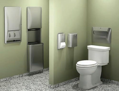 Bradley 4A10-11 Diplomat Sanitary Napkin Disposal, Surface-Mounted