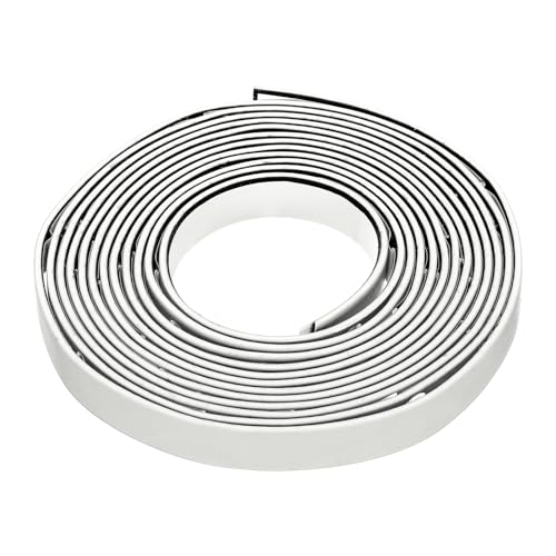 Smoke Fire Seal Strip 9.8Ft 12mm/0.47" Wx 2mm/0.08" T White