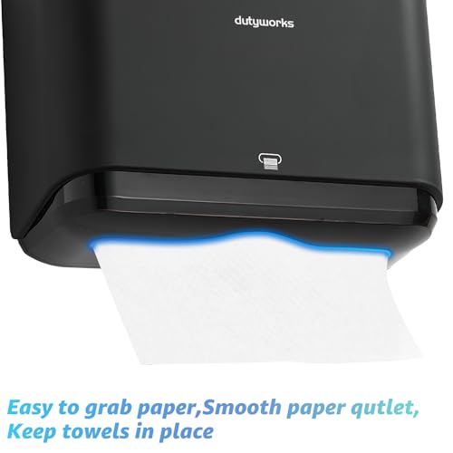Multifold Paper Towel Dispenser Wall Mount, Black - color: 5859-black