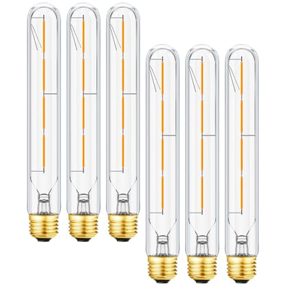 8.9In E26 Led Bulb 40 Watt Dimmable T10 Led Light Bulbs 2700K Warm White - color: 4w=40w Warm White 2700k