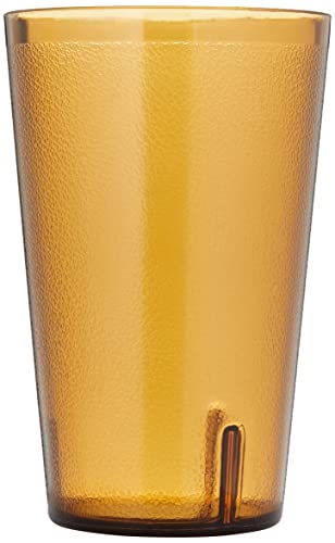 GET 32 oz Amber Plastic Tumbler (Set of 4) - color: Amber, size: 32 Ounces, style: 32 ounces (Wide)