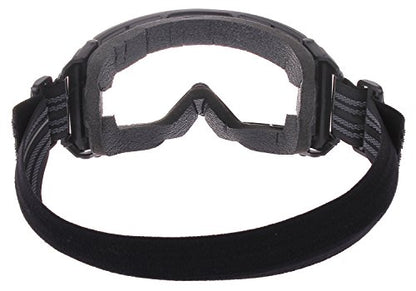 Rothco ANSI Rated OTG Goggles – Ansi Z87‑1 Over‑The‑Glasses Anti‑Fog Safety Eyewear - UV400 Protection - color: Black / Smoke