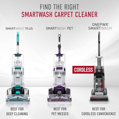 Hoover SmartWash Pet Automatic Carpet Cleaner Machine with Spot Chaser Wand - style: Smartwash Pet