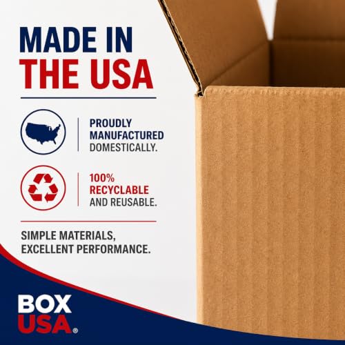 BOX USA Medium Shipping Boxes 14x14x10 25-Pk for Shipping & Packing - size: 14x14x10" (25-Pack)