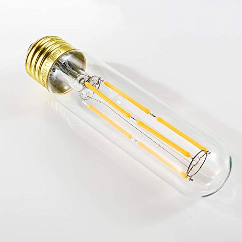 T10 Led Bulb Dimmable 6W Led Tubular Bulbs 60 Watt Incandescent Bulb 3000K - color: 6w=60w Soft White 3000k 6p