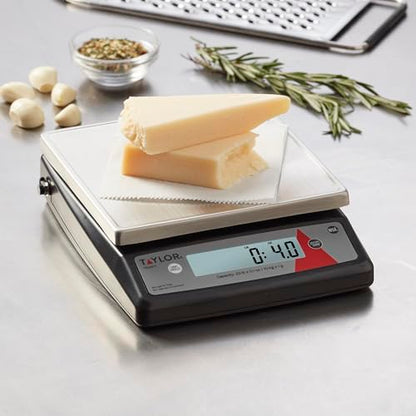 Taylor Digital Kitchen Scale 22 lb Max Capacity