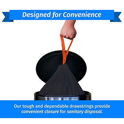 Reli. 39 Gallon Trash Bags Drawstring | 200 Count Bulk