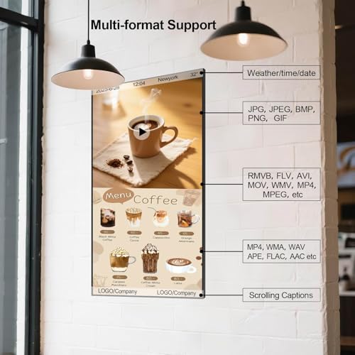 43Inch 2000nits Ultra-Bright Digital Signage 4K Frameless LCD Display