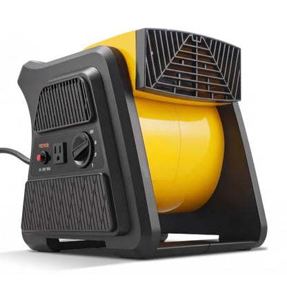 VEVOR Pivoting Utility Fan, 600 CFM High Velocity Floor Blower for Drying - size: 600 CFM (Pivoting)