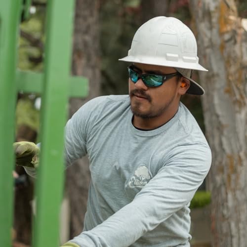 EDGE Kazbek Wrap-Around Safety Glasses, Anti-Scratch, Non-Slip, UV 400, Military Grade, ANSI/ISEA & MCEPS Compliant - color: Black Frame