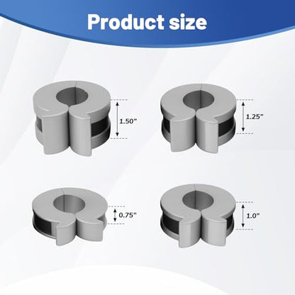 2 Sets Stroke Control Kit for Hydraulic Cylinders with Thumb Tabss - size: 2 Sets