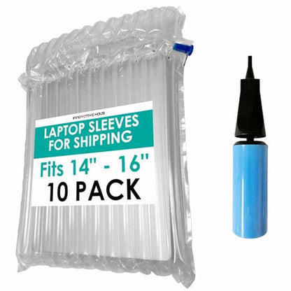 Innovative Haus Inflatable Laptop Protective Bags, 10 Pack, Fits 14-16 Inch - size: 10 Pack for 14" - 16" Laptop