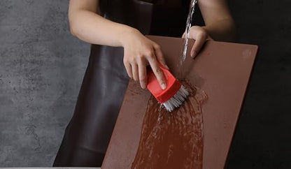 New Star Foodservice 15" x 20" Brown Cutting Board - color: Brown, size: 20"L x 15"W