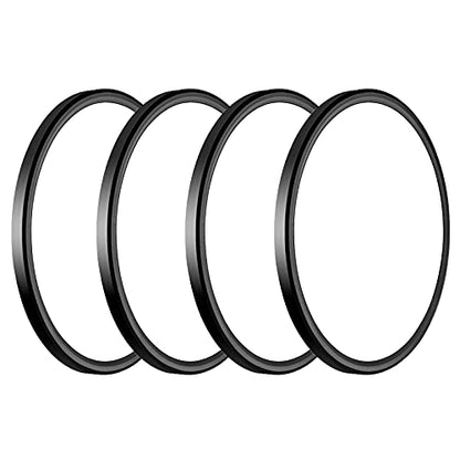 WKONCLDY 3200lm LED Flush Mount Ceiling Light, Super Slim 12 inch LED Ceiling Light, 5000K LED Ceiling Light for Bedroom, Living Room, Dining Room, Garage, Office, Warehouse (Black, Four Pack) - color: Black, size: 12in-4Pack