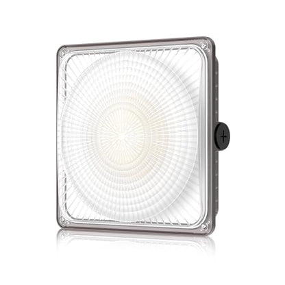 LED Canopy Lights 100W: 100/80/60W Selectable with Motion Sensor - size: 100WMotion Senosr-1P