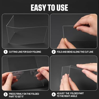 Containlol 15 Pcs Clear Plastic Shelf Label Holders, 3 x 1.6 Inch - size: 3 x 1.6 Inch