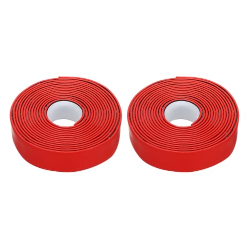 2PCS Smoke Fire Seal Strip 9.8Ft 30mm/1.18" Wx 2mm/0.08" T Red