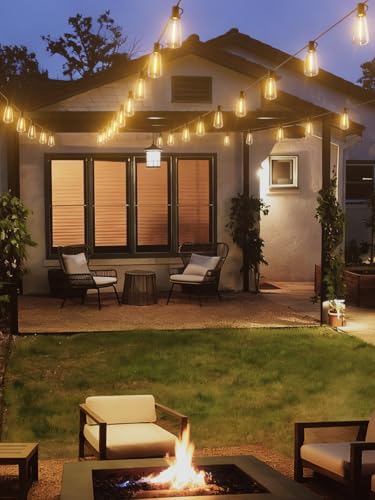 Svater Outdoor String Lights 25 FT, Patio Light Outside Waterproof 13 Bulbs - size: 25FT