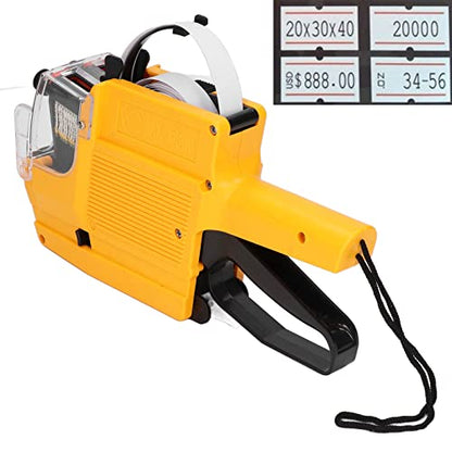 POCREATION MX-6600 Price, 10-Digit Label Maker - color: YELLOW