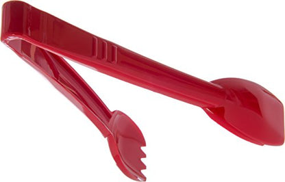 CFS Carly Salad Tong, 9" Salad Tong, Red, 1 Pack - color: Red, size: 9" Salad Tong, style: 1 Pack