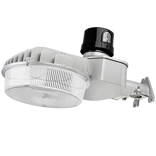 Konlite 80W LED Dusk to Dawn Outdoor Light – Adjustable Wattage (80/64/48/32W) & 3 Color Temperatures (3000K/4000K/5000K) – 11500 Lumens Security Light for Yard, Barn & Street, UL Listed